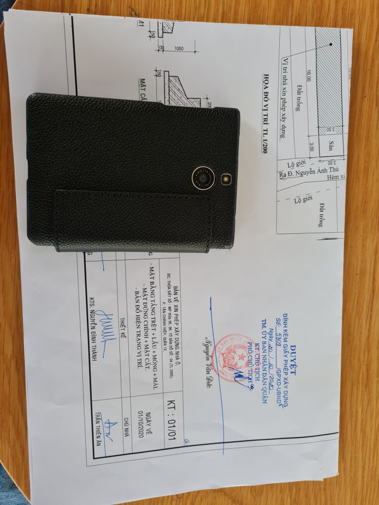 Xin giấy phép xây dựng phường Thới An