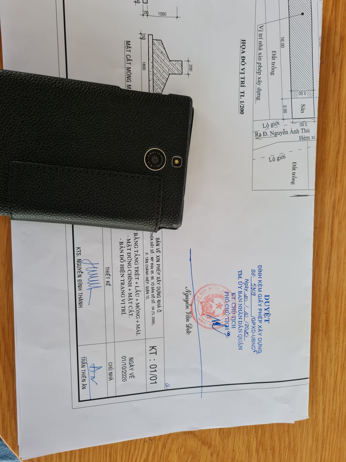 Xin phép xây dựng phường Đông Hưng Thuận